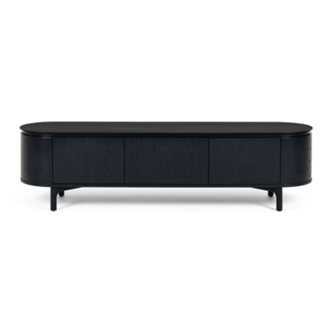 Kontur TV Stand 180cm - Black image 0